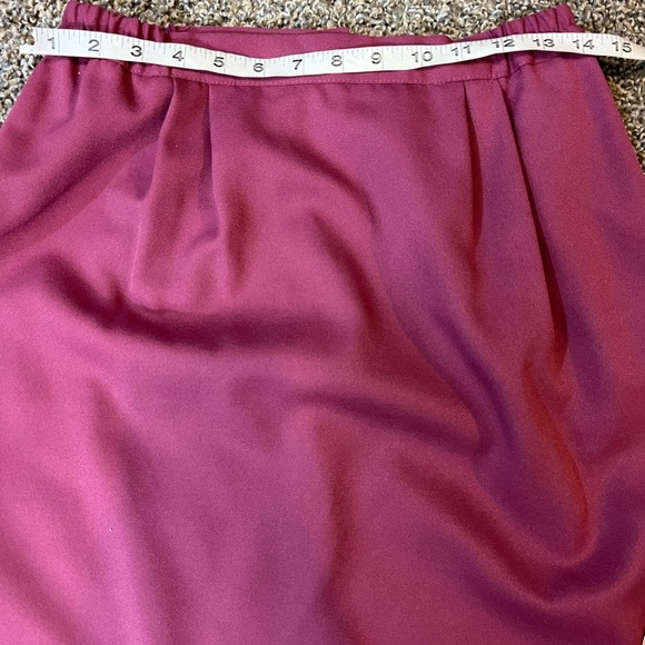 Chad Steven’s Blazer Skirt Set  Pink Pearl Trimmed Swing Blazer Size 12 - Picture 13 of 14